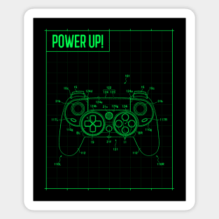 Gaming t-shirt with console Sticker